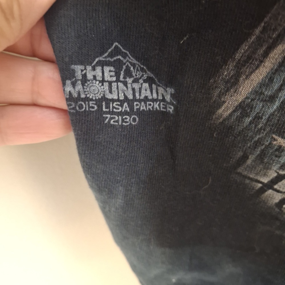The Mountain Vintage Black Cat Ouija Board T-Shirt Magic Fantasy Wicca Tie Dye M - Picture 2 of 9